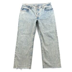 Levis 501 Premium Jean Women 35* Baggy Acid Skate Streetwear Y2k 90s Grunge Boho